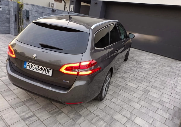 Peugeot 308 cena 44599 przebieg: 80000, rok produkcji 2016 z Jedlicze małe 742